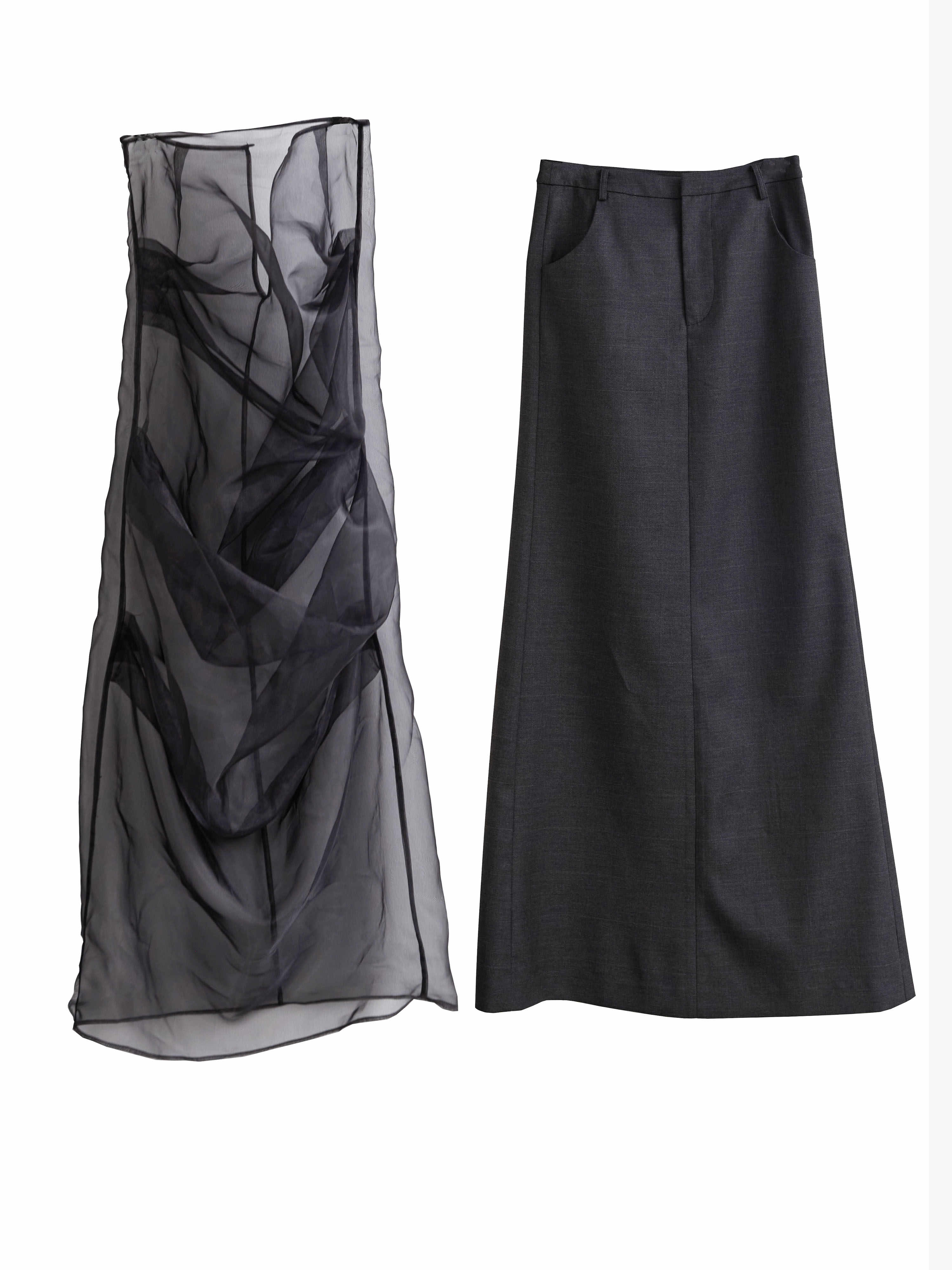 A Variety Of Ways To Wear Two-piece Skirt