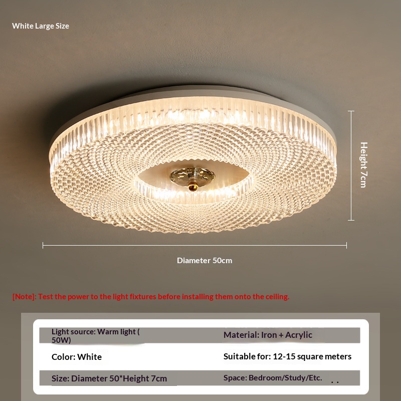 Nordic Creative Bedroom Modern Minimalist Led Ceiling Lamp