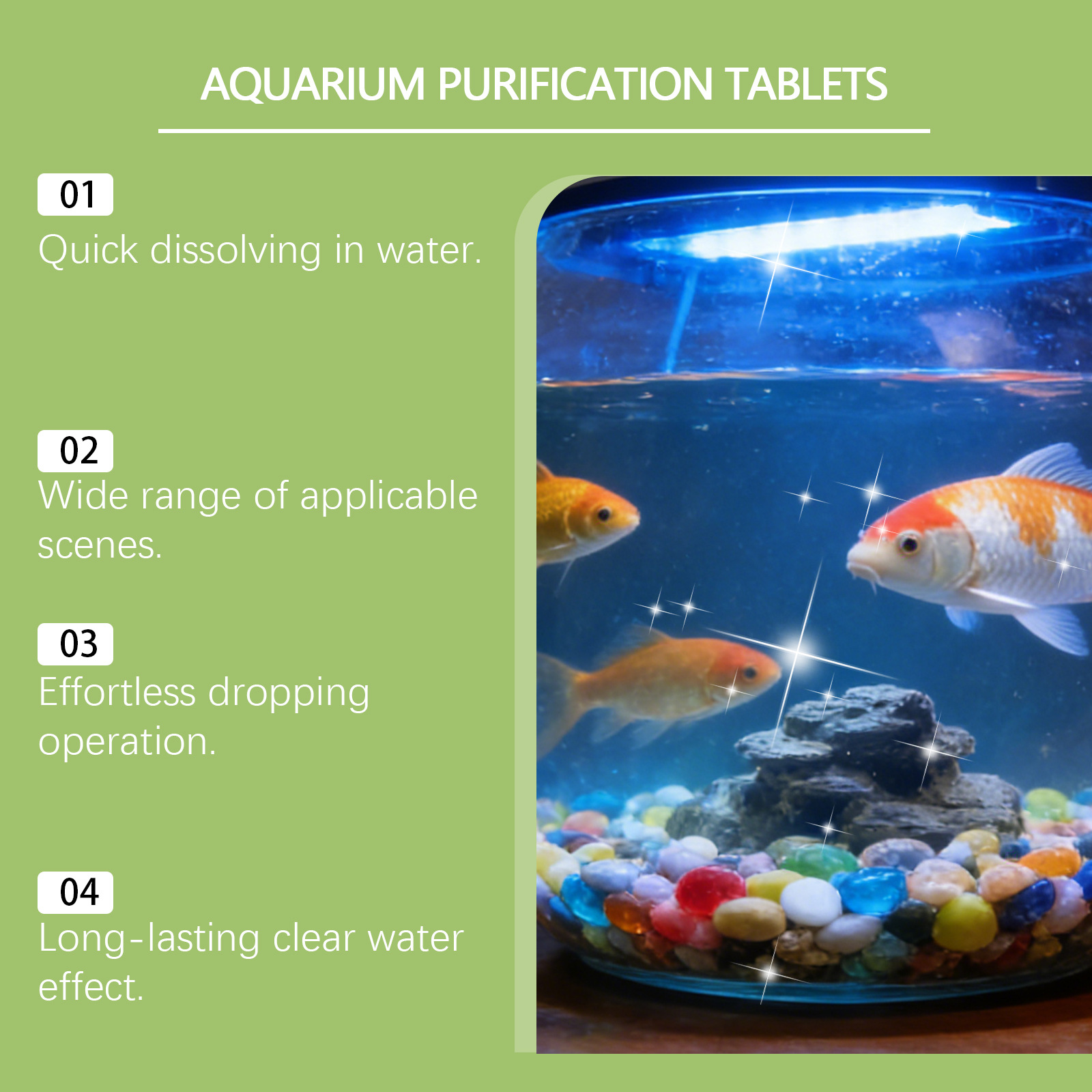 Comprimés de purification pour aquarium – Image 3