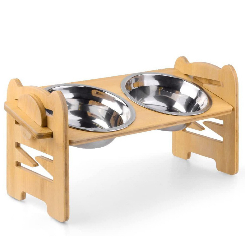 Holzfressnapf für Katzen - Bild 4