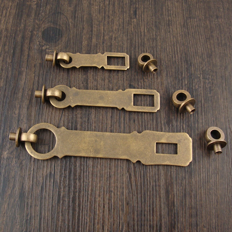 Chengyu Chinese-style Antique Lock Solid Copper