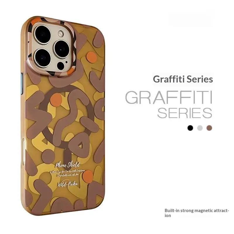 Drop-resistant Skin-feel IMD Magnetic Phone Case