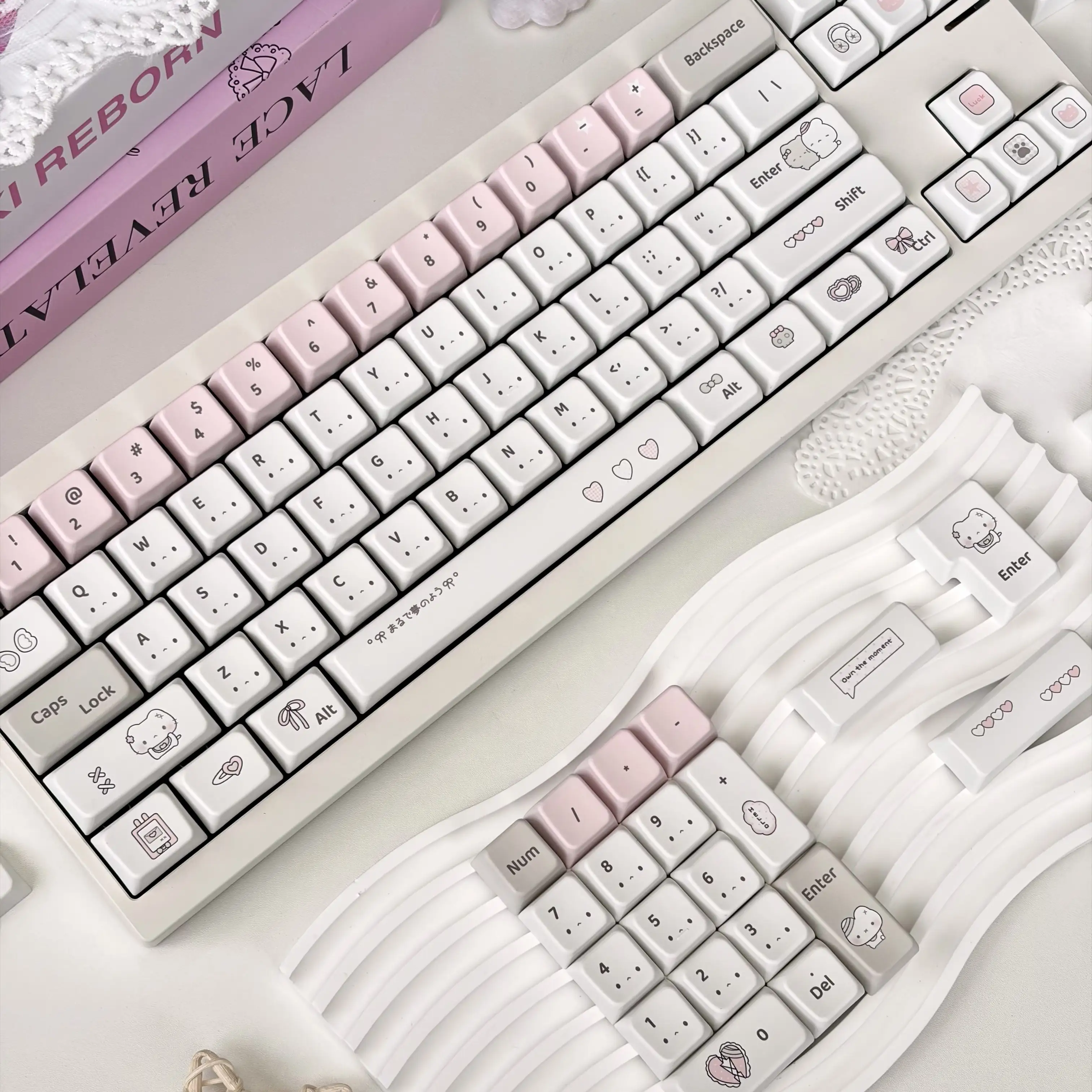 Compatible With 134-key Mechanical Keyboards OEMMOAMDA Profile Keycaps