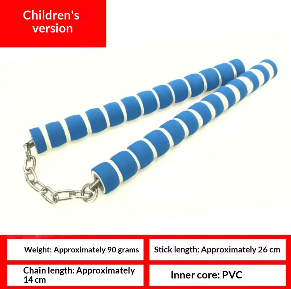 PVC Childrens Nunchaku Toy Portable 8