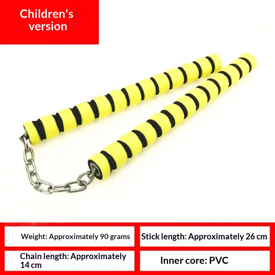 PVC Childrens Nunchaku Toy Portable 3