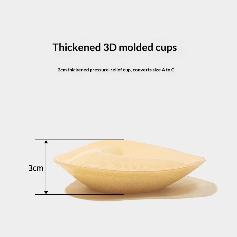 Triangular V-shaped Double-sided Self-adhesive Sponge Bra Pad 6