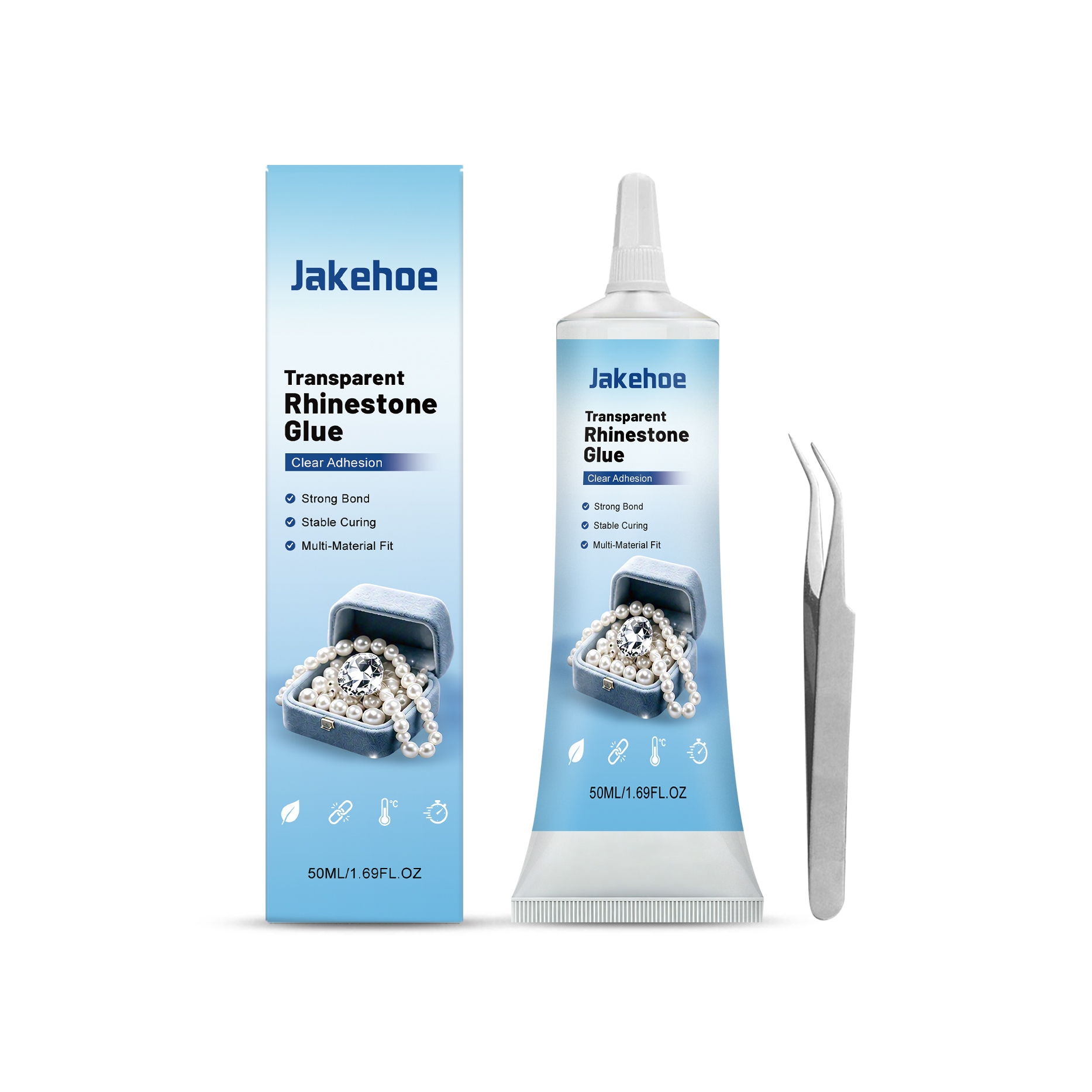 Transparent Rhinestone Glue