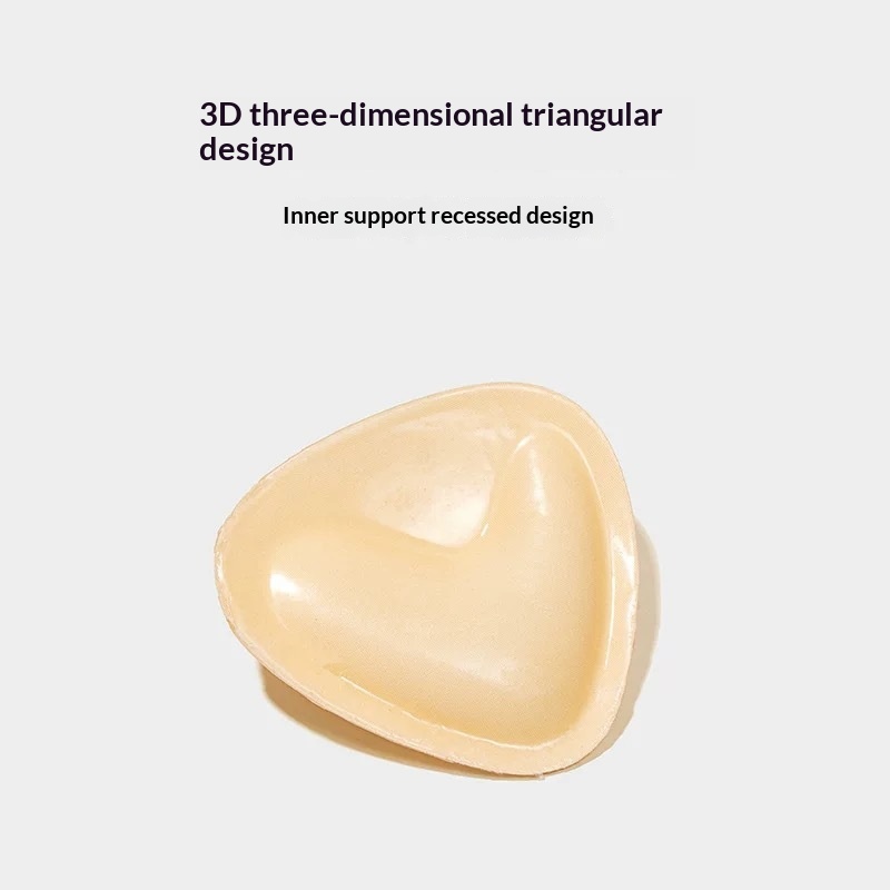 Triangular V-shaped Double-sided Self-adhesive Sponge Bra Pad 3
