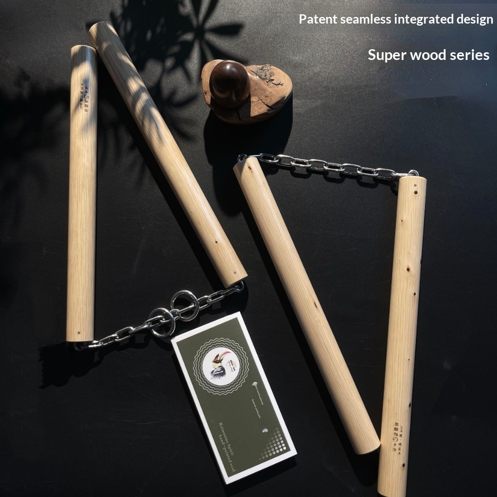 Dual-purpose Double-section Staff Can Be Used As Both A Two-section