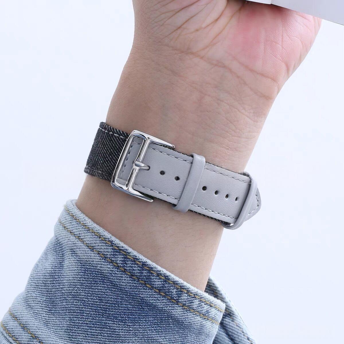 Suitable For Watch Polyester Denim Watch Strap