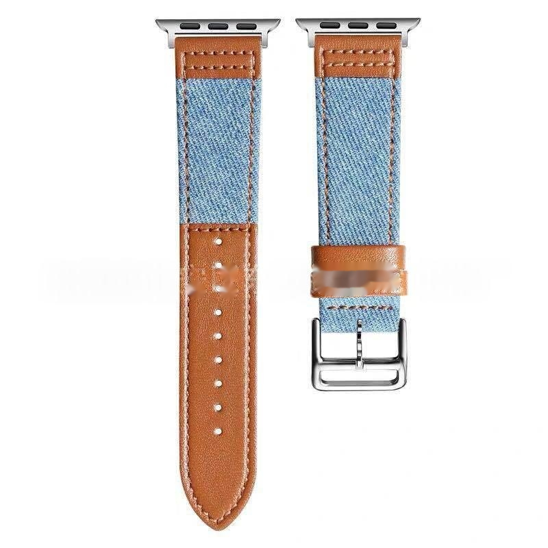 Suitable For Watch Polyester Denim Watch Strap