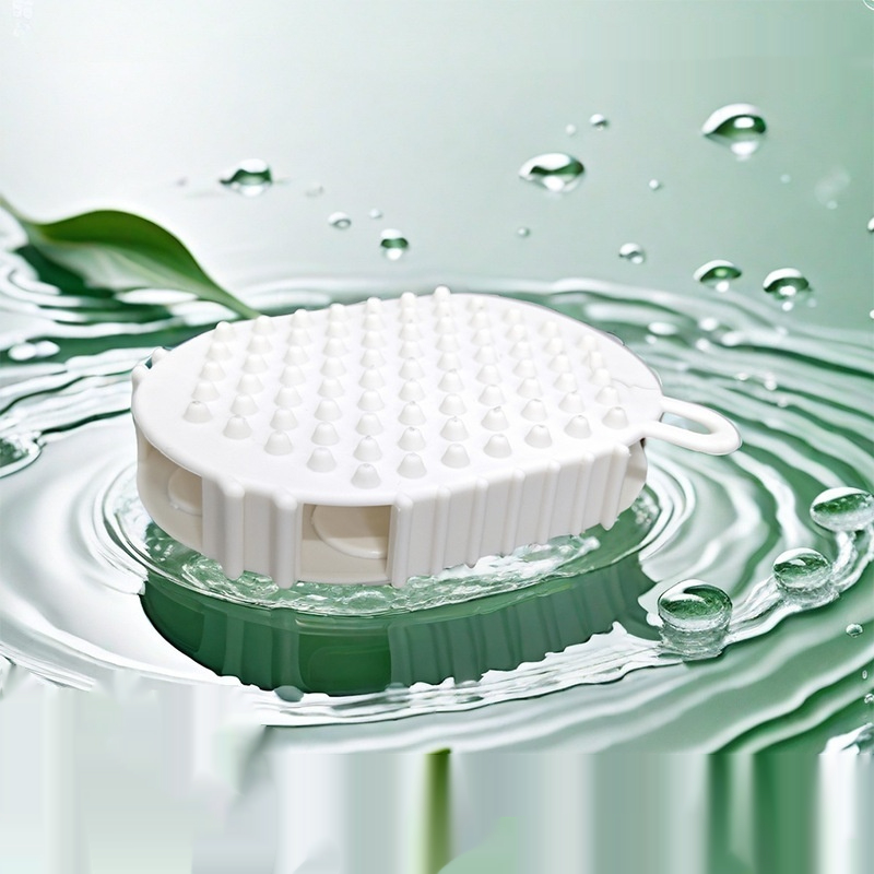 White TPE Meridian Five Elements Body Oil Brush