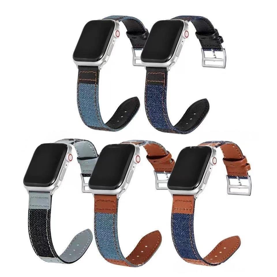 Suitable For Watch Polyester Denim Watch Strap