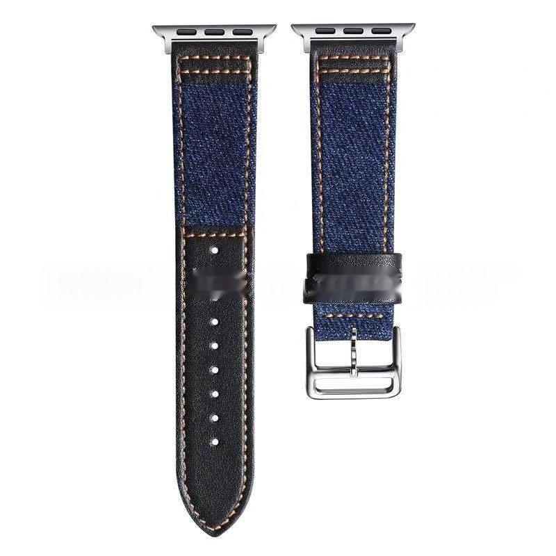 Suitable For Watch Polyester Denim Watch Strap