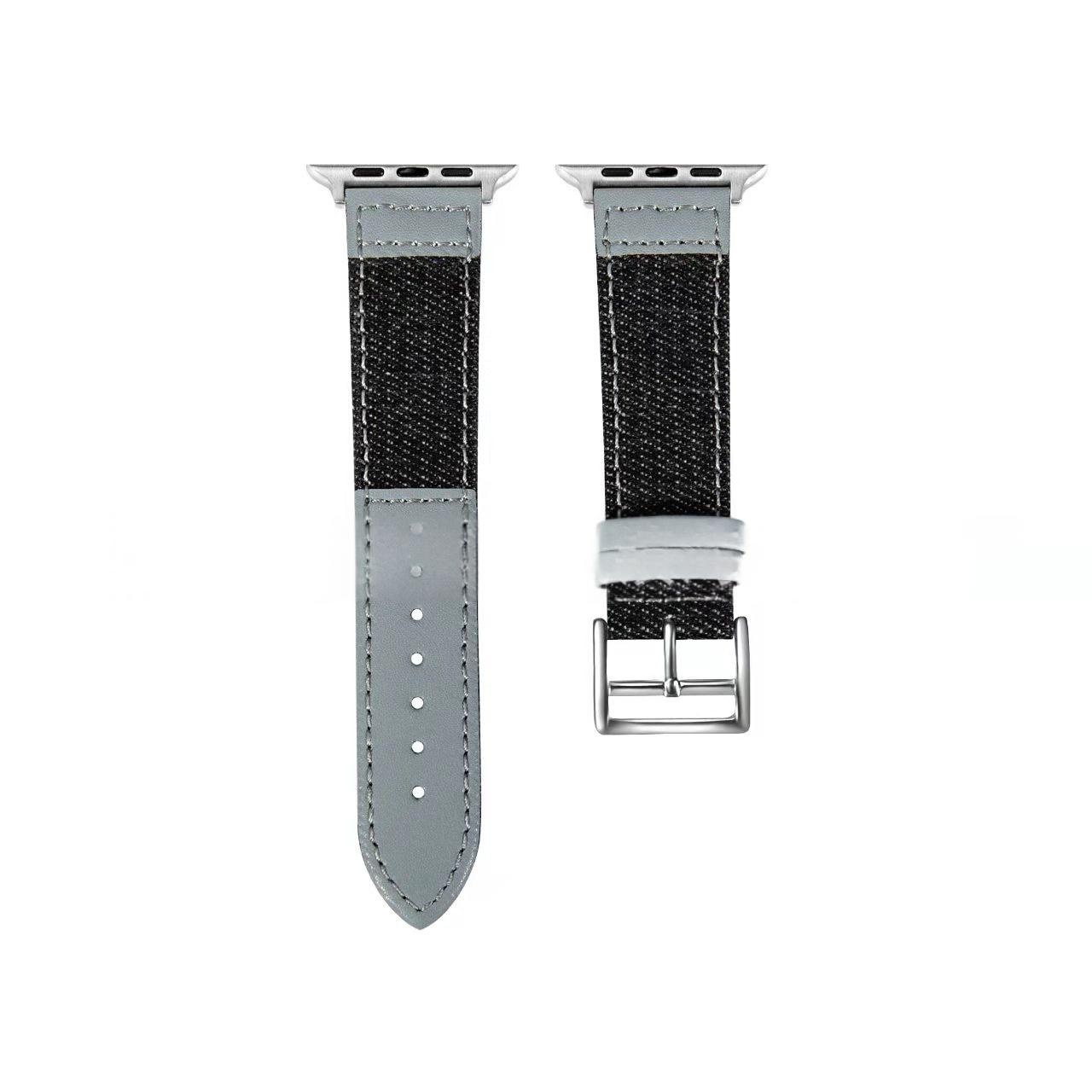 Suitable For Watch Polyester Denim Watch Strap