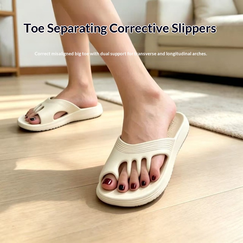Arch-supporting, Non-slip Indoor Slippers For Home Use
