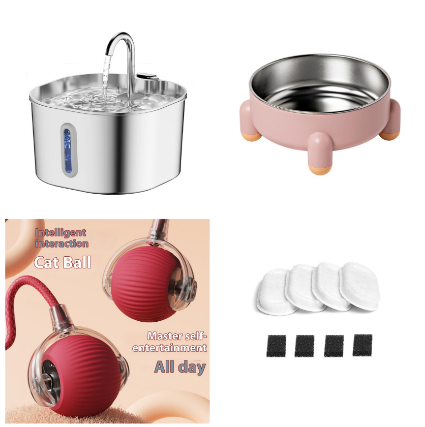Stainless Steel Smart Pet Water Dispenser Automatic Circulation Large Capacity — foto 15