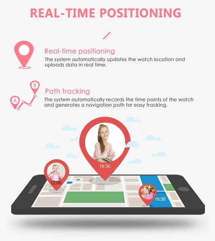 Children's Phone Watch Smart Positioning Call Photo 2
