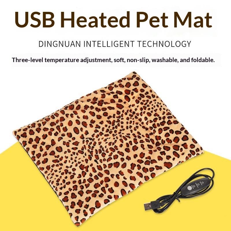 Heating Pad Pet Warming Blanket For Cats And Dogs 5