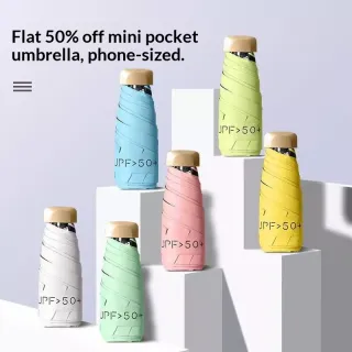 60-off Mini Umbrella For Both Sun And Rain