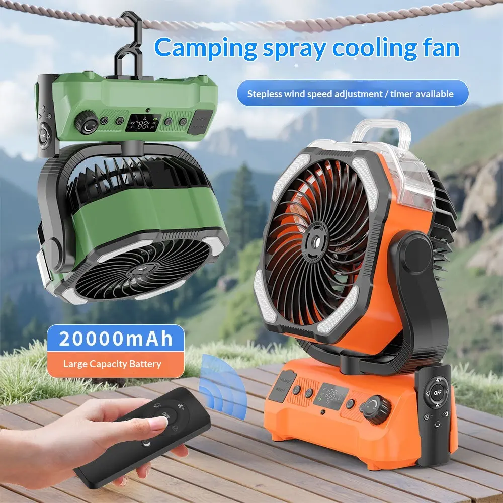 Ultra-Long-Lasting Outdoor Camping Spray Fan