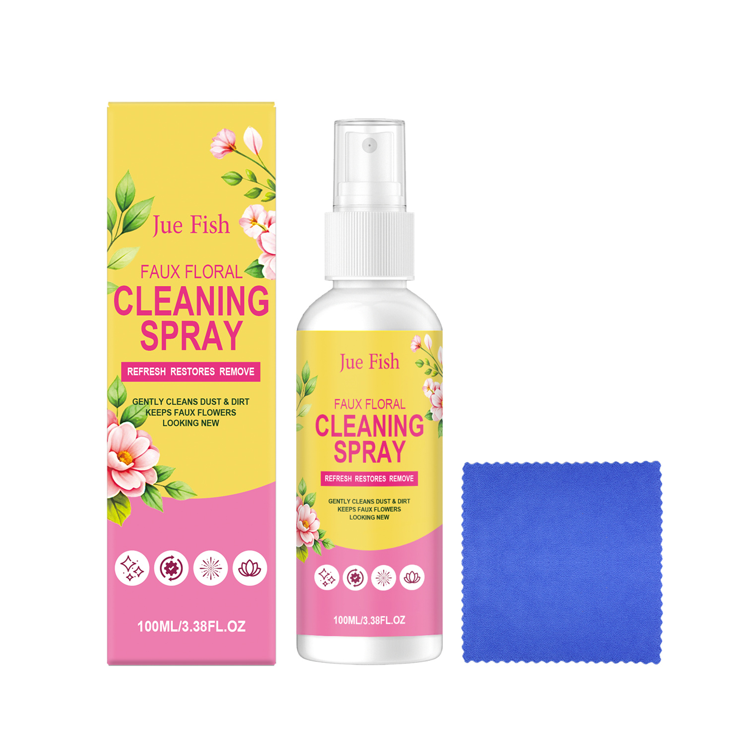 Faux Floral Cleaning Spray
