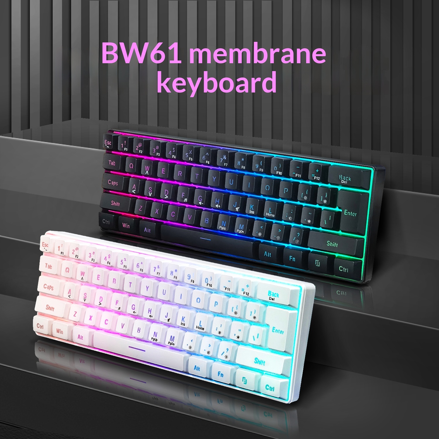 Key bærbar Game tastatur Business Office - Miniatyr 4