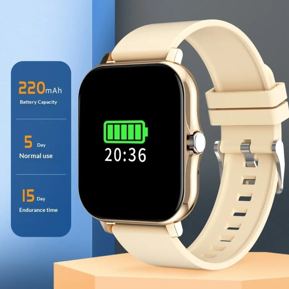 Bluetooth Calling Heart Rate Blood Pressure Smart Watch