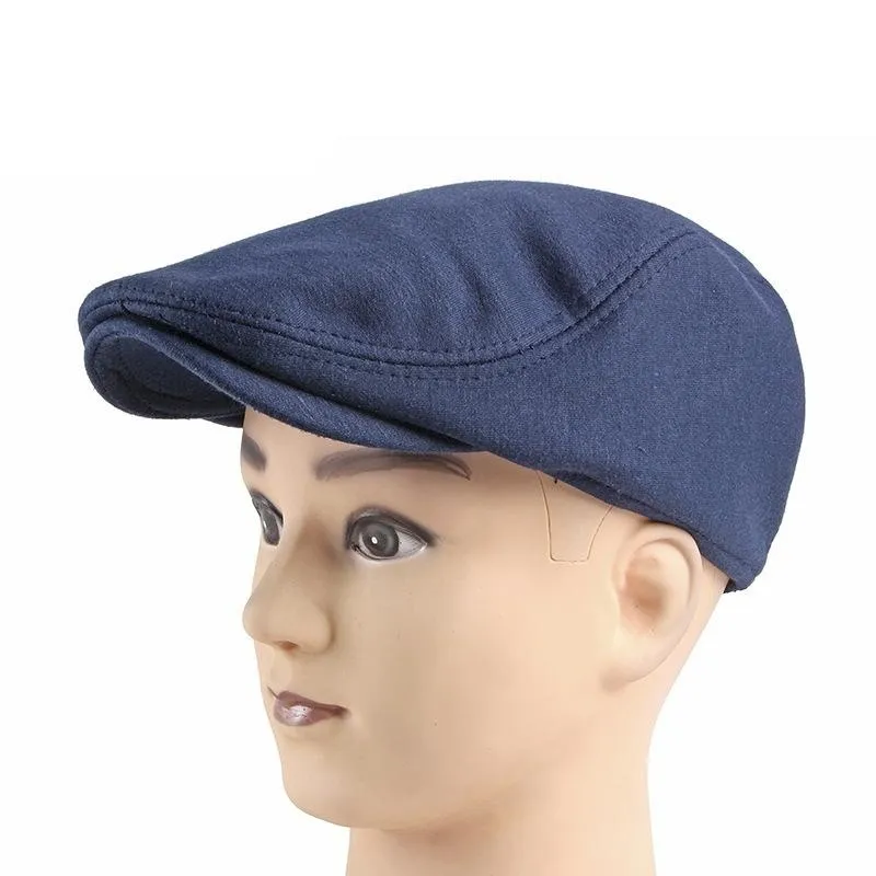 Simple Plain Solid-color Knitted Beret