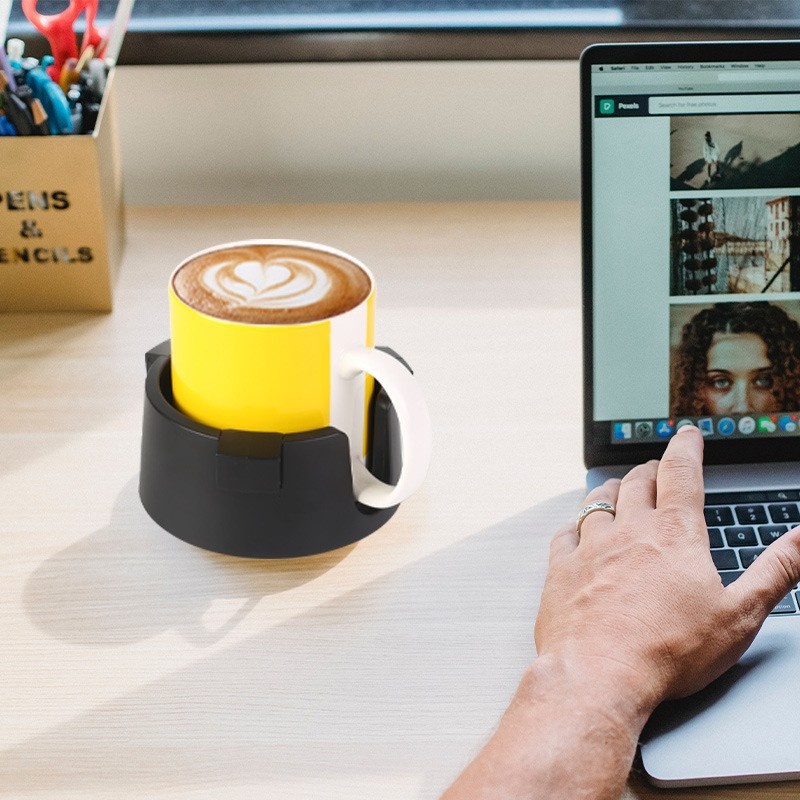 Multifunctional Anti-Overflow Cup Holder Desk Mug And Tumbler Stand 8