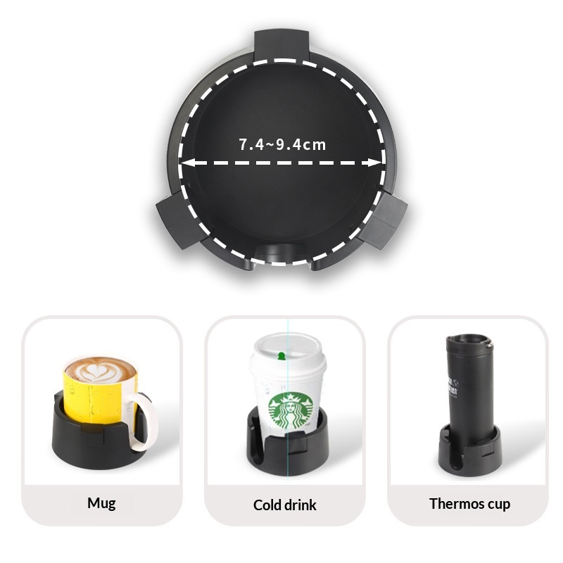 Multifunctional Anti-Overflow Cup Holder Desk Mug And Tumbler Stand 6
