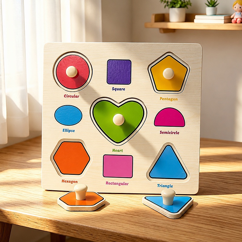 Board Puzzle Matching Educational Toy 2