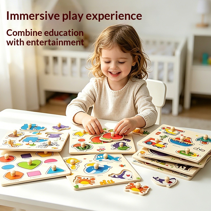 Board Puzzle Matching Educational Toy 10