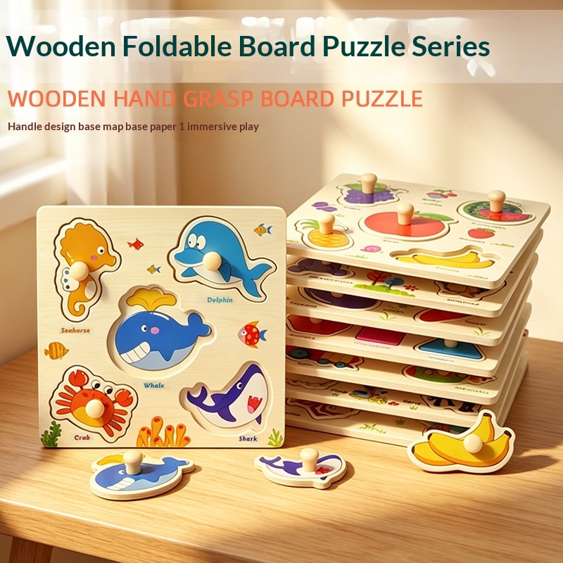 Board Puzzle Matching Educational Toy 6