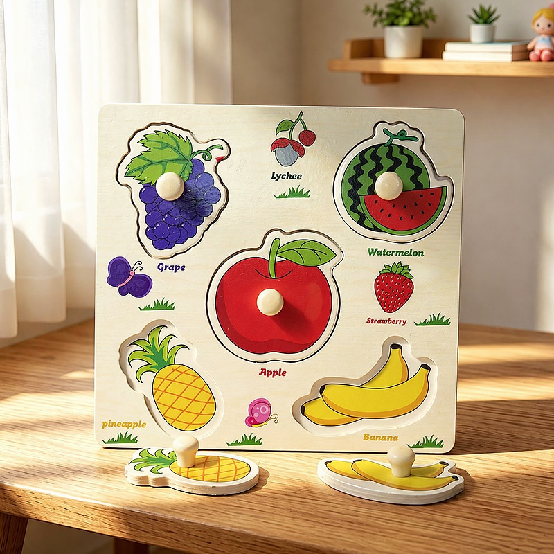 Board Puzzle Matching Educational Toy 8