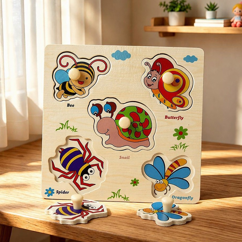 Board Puzzle Matching Educational Toy 9