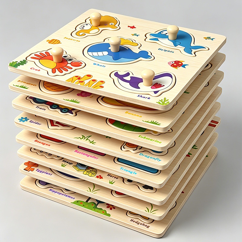 Board Puzzle Matching Educational Toy 4