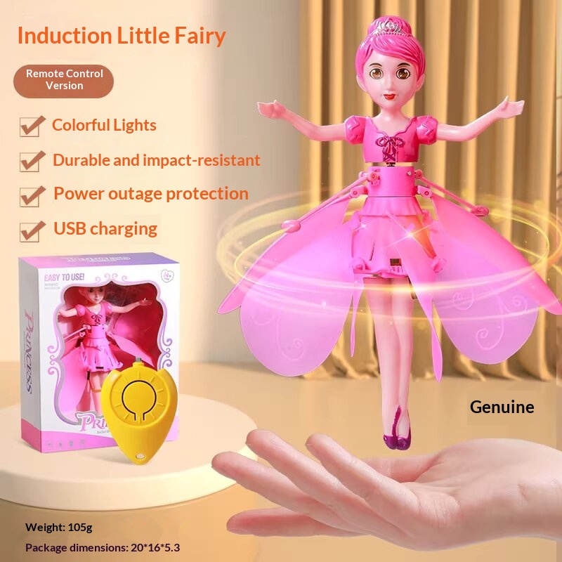Flying Fairy Gesture-Sensing Smart Motion-Activated Light-Rechargeable Kids Toy Gift 5