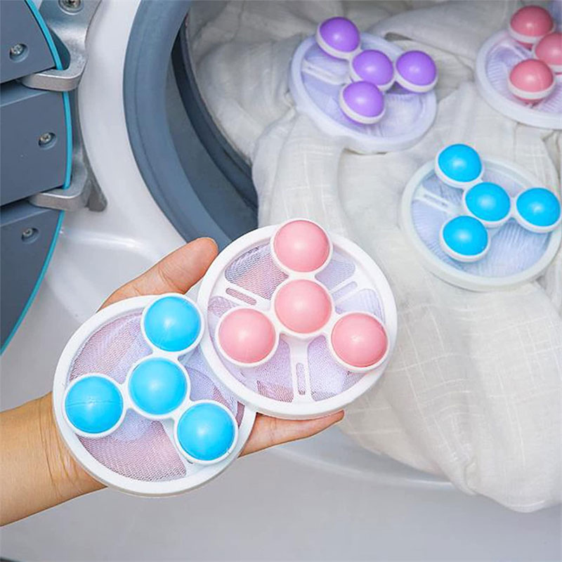 Washing Machine Lint Catcher Filter Pouch Hair Removal Laundry Ball Hair Lint Catcher Catchers Float Filter Clothes Cleaning Ball Accessories