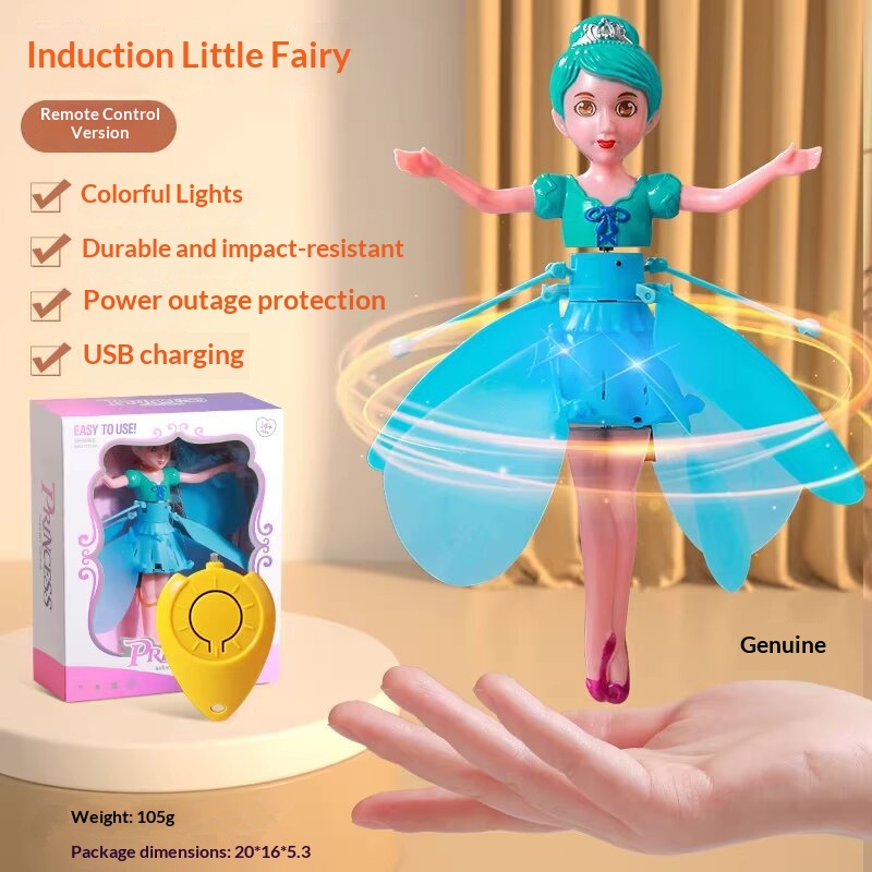 Flying Fairy Gesture-Sensing Smart Motion-Activated Light-Rechargeable Kids Toy Gift 6