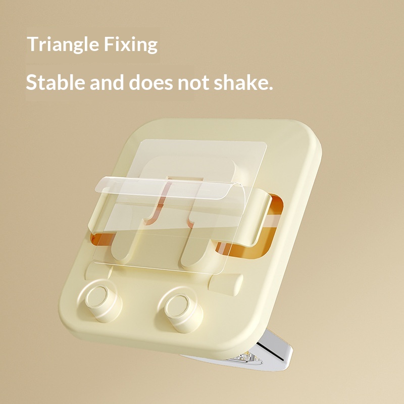 Punch-free Hair Dryer Holder Creamy Style