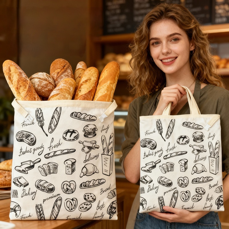 Beeswax Bread Bag, Biodegradable Food Wrap