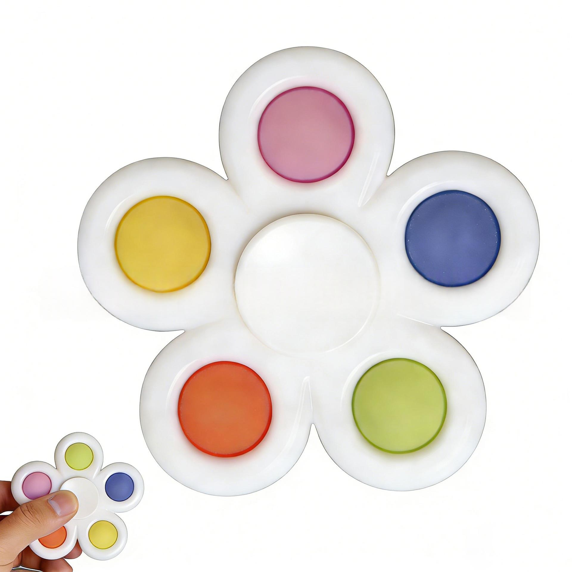 Fidget Spinner Stress-relief Toy With Color Printing 5