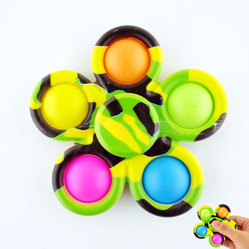 Fidget Spinner Stress-relief Toy With Color Printing 7