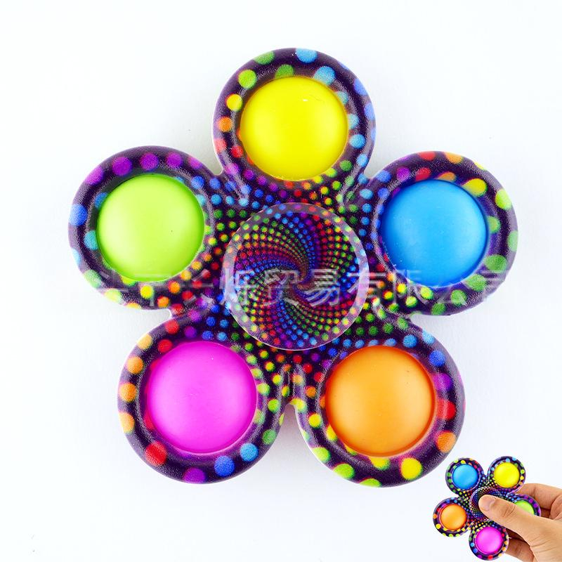Fidget Spinner Stress-relief Toy With Color Printing 10