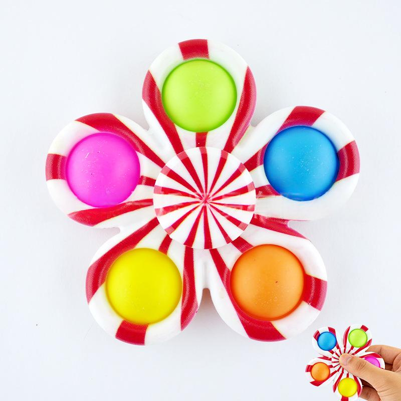Fidget Spinner Stress-relief Toy With Color Printing 3