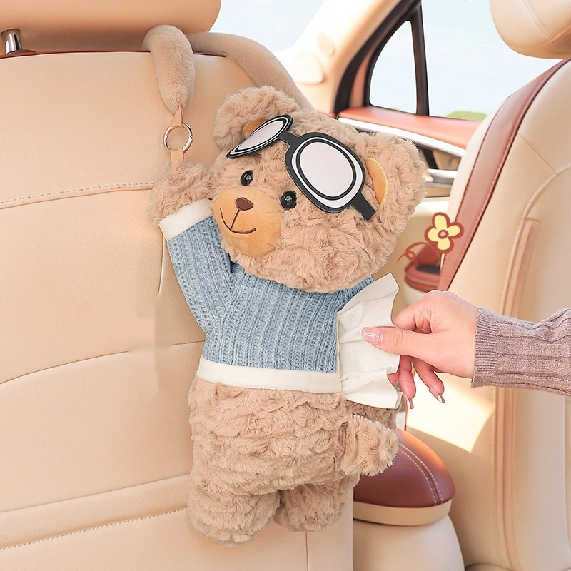 Creative Car Tissue Box Plush Toy 7