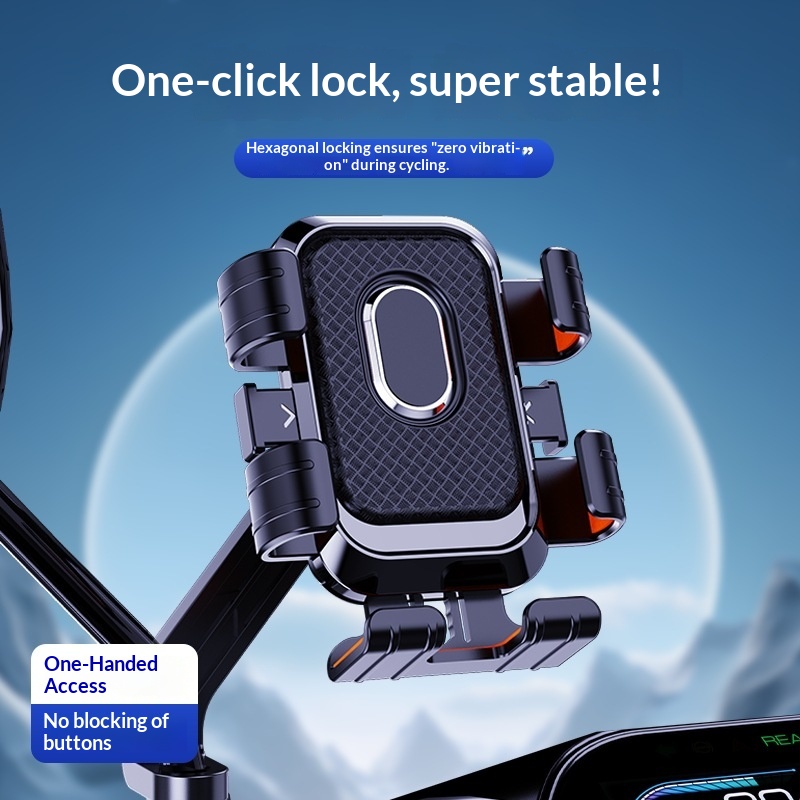 Lightweight And Stable Cycling Phone Holder