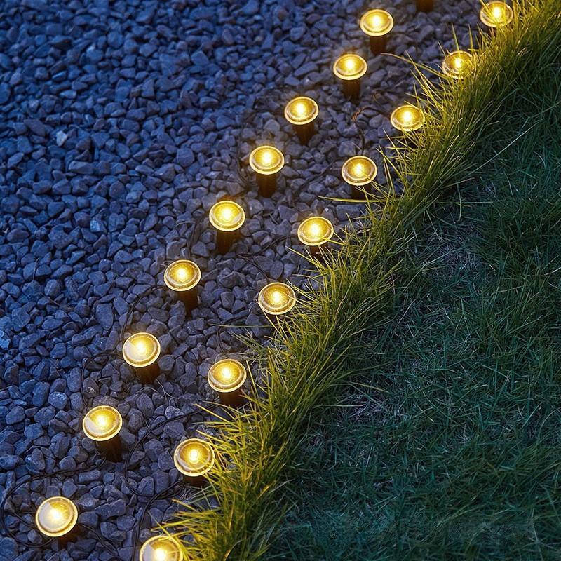 Solar-powered LED Decorative Garden Lawn Light String