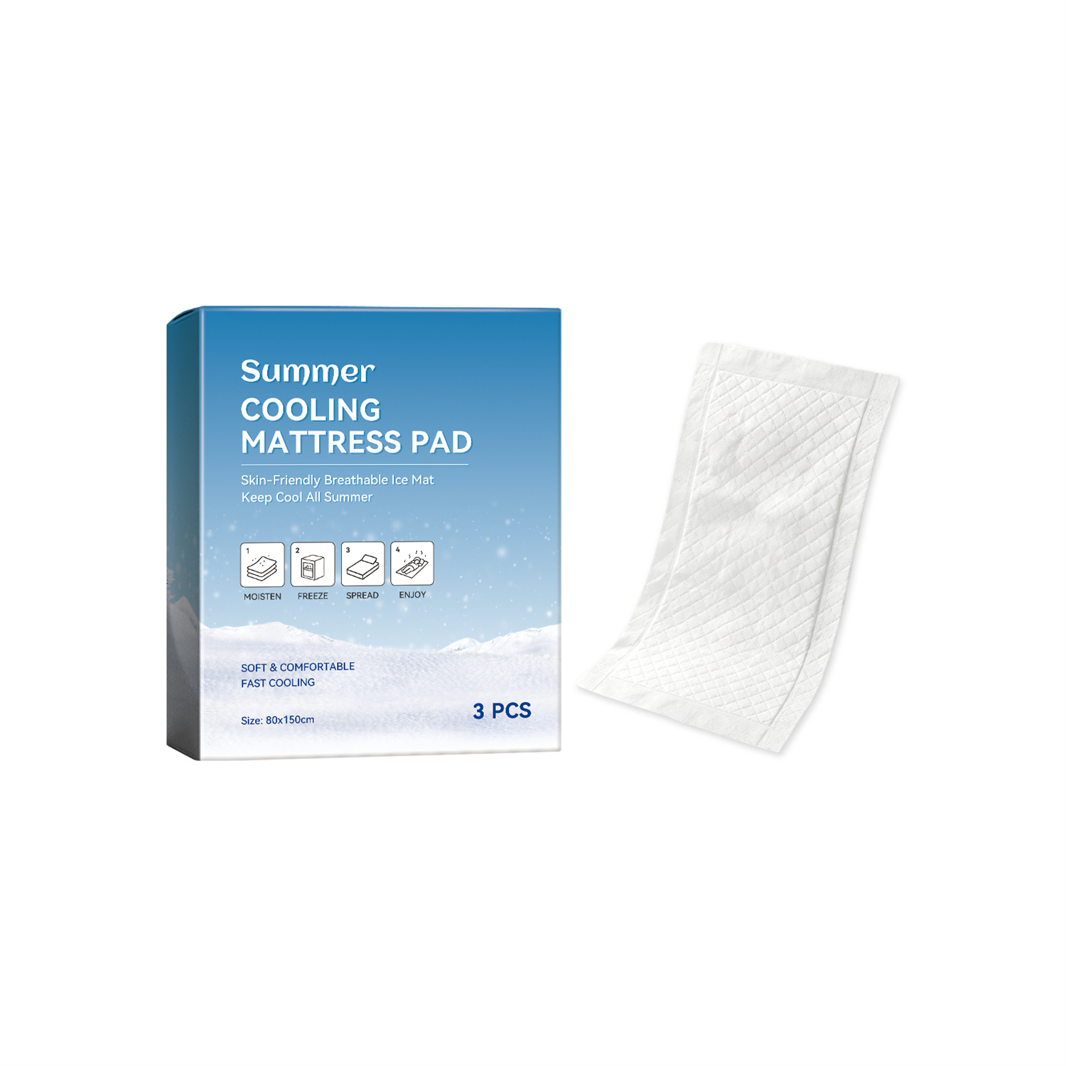 Summer Cooling Mattress Pad